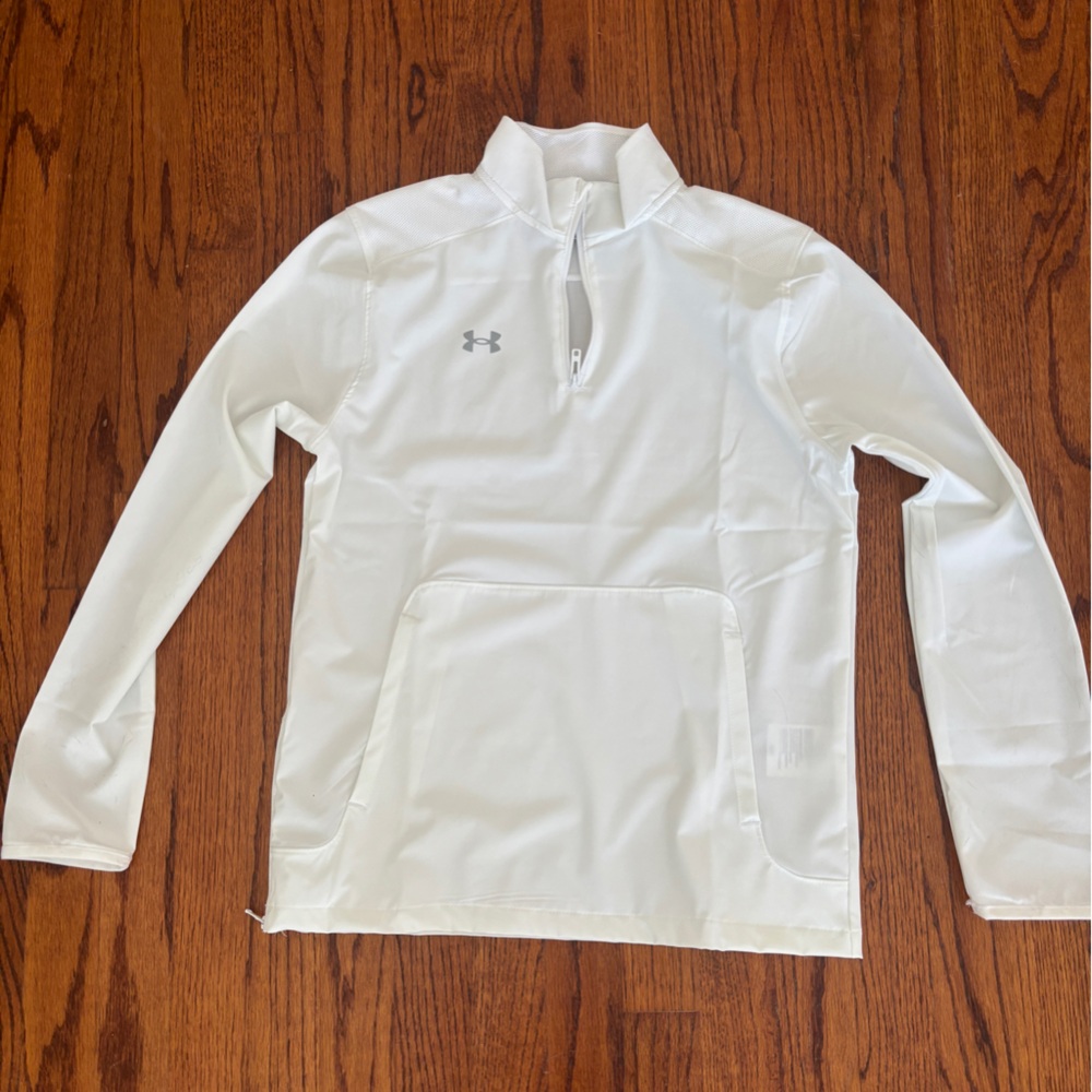 Under Armour White Long Sleeve Top
